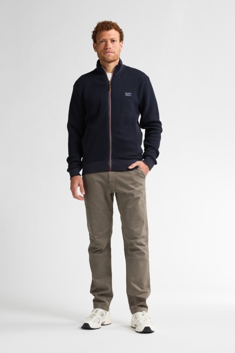 Petrol Industries men sweater collar zip